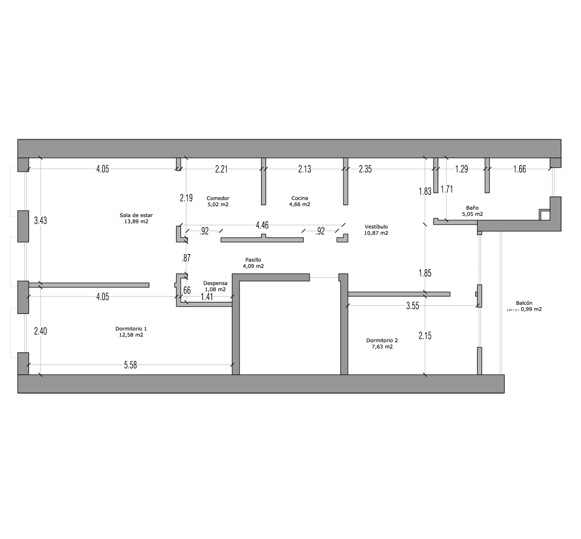 R026: Reforma parcial de vivienda (Tolosa)