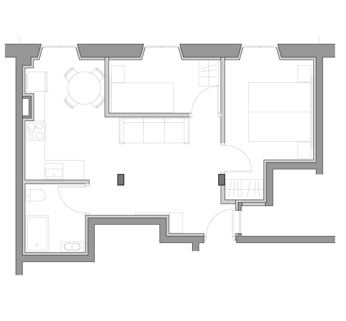 R025: Reforma integral de vivienda (Tolosa)