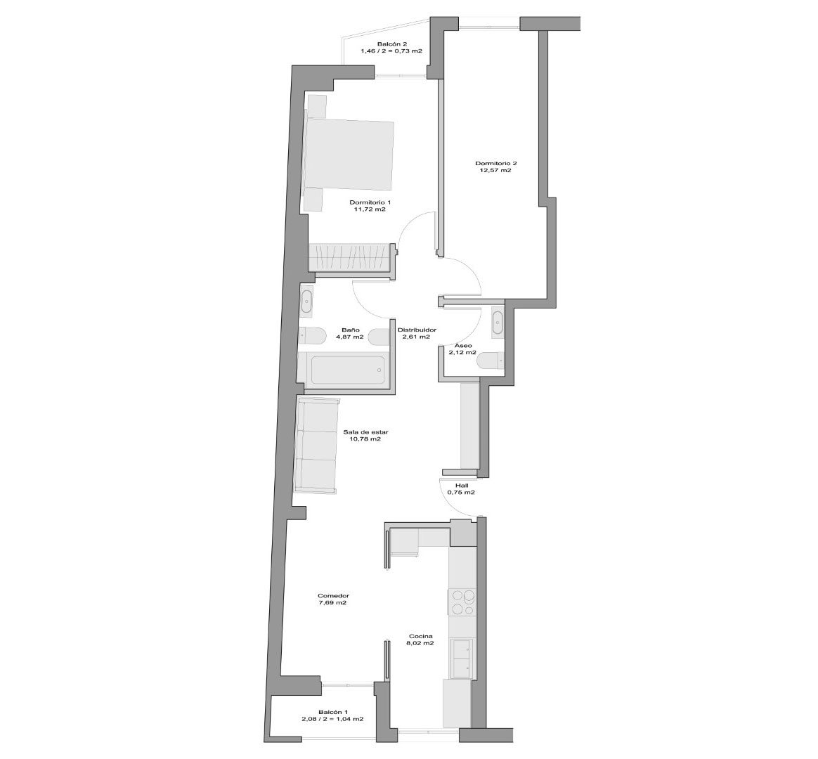 R051: Reforma integral de vivienda (Andoain)