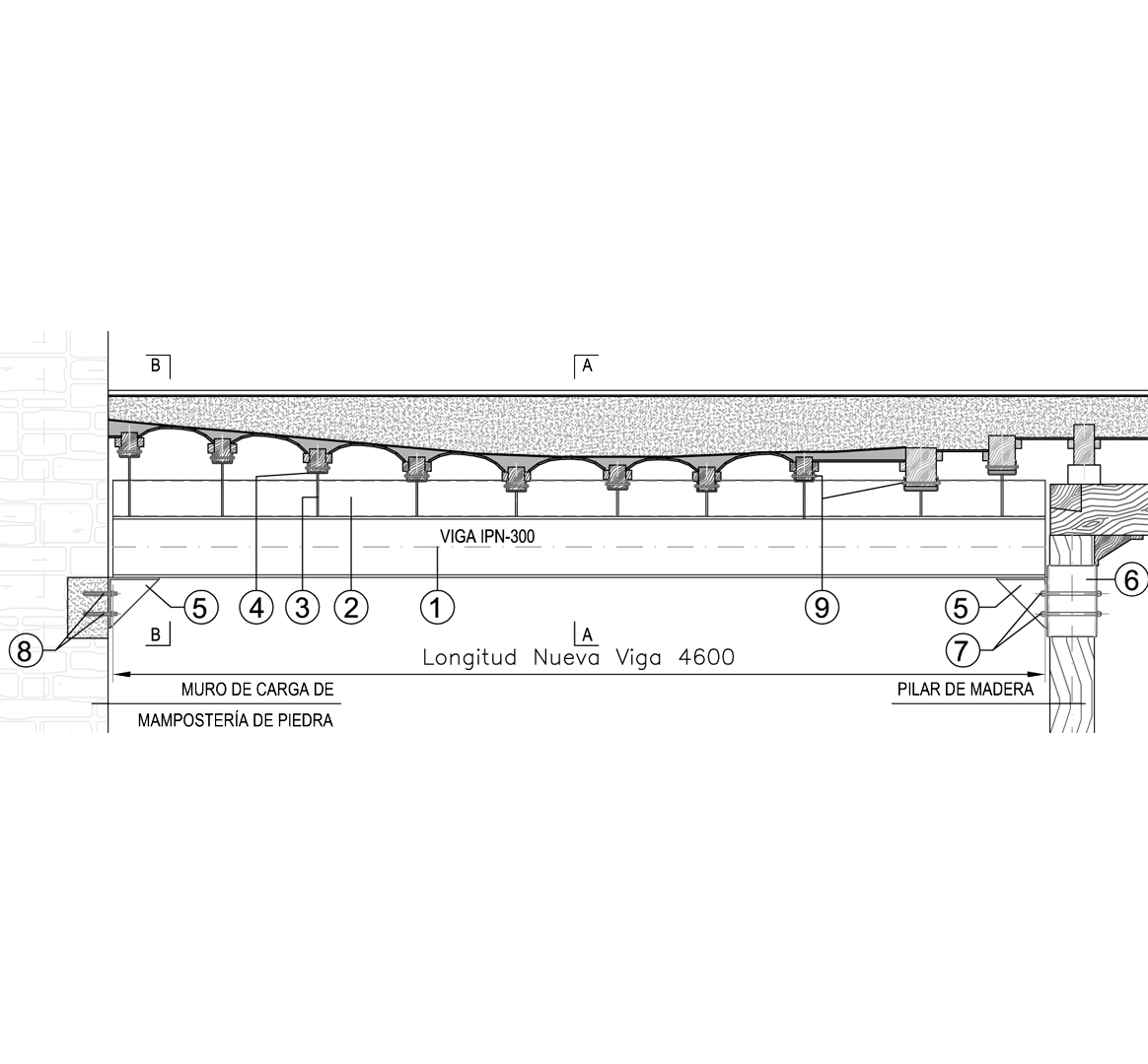 E046: Refuerzo estructural puntual (Tolosa)