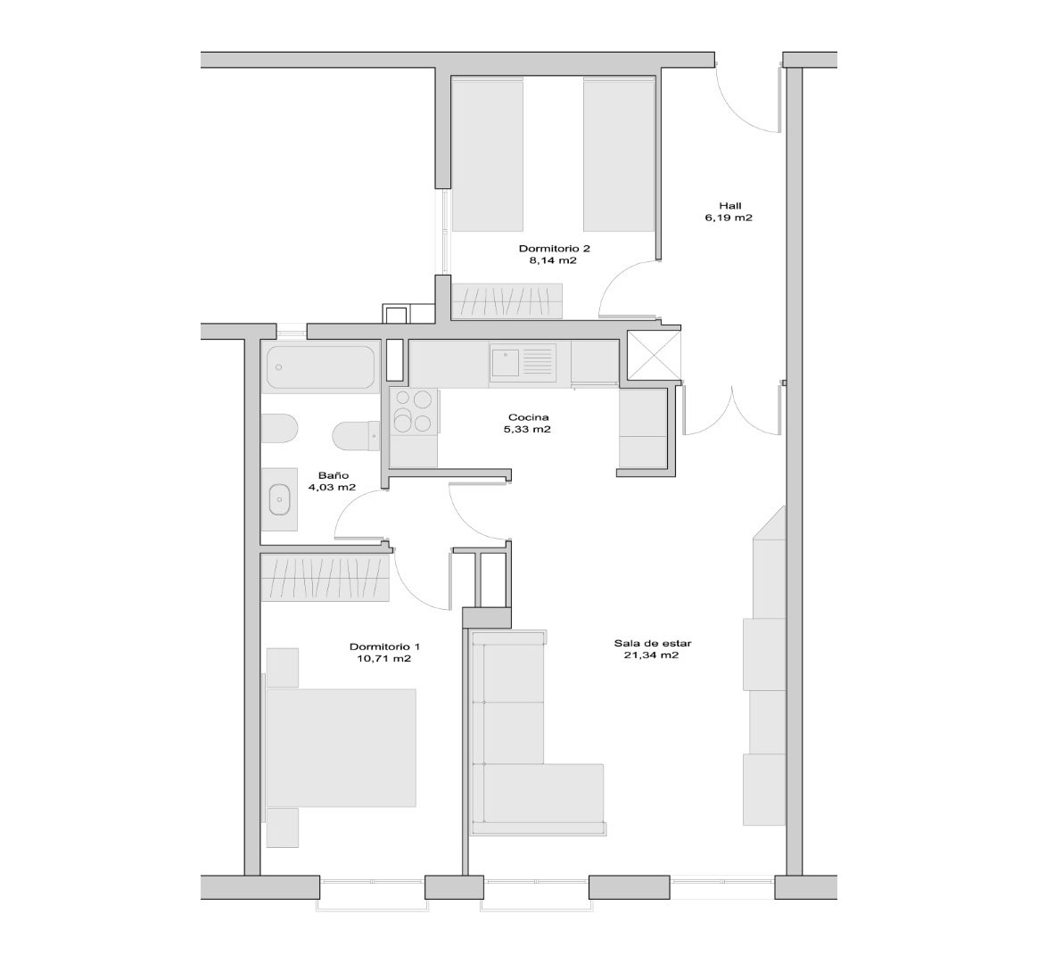 R053: Reforma integral de vivienda (Zarautz)